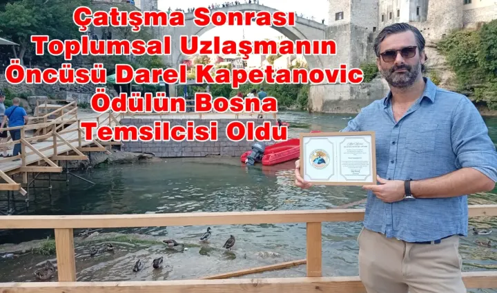Ege Üniversitesi Mezunu Bosnalı Tarihçiye Uluslararası Onur: Akif Manaf Sağlık Ve Barış Ödülü